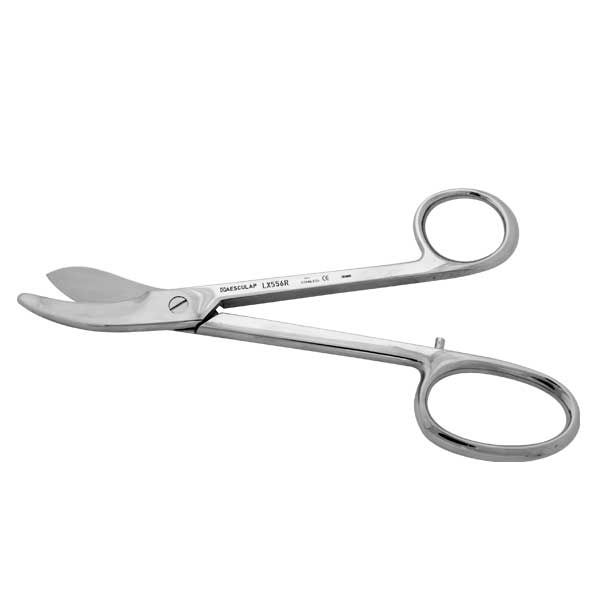 [742-250] BrunS 235mm Lx556r Aesculop plaster scissors