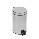 [RMH486012] PAPELERA INOX 5L TAPA Y PEDAL