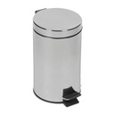 [RMH486016] PAPELERA INOX 25L TAPA Y PEDAL
