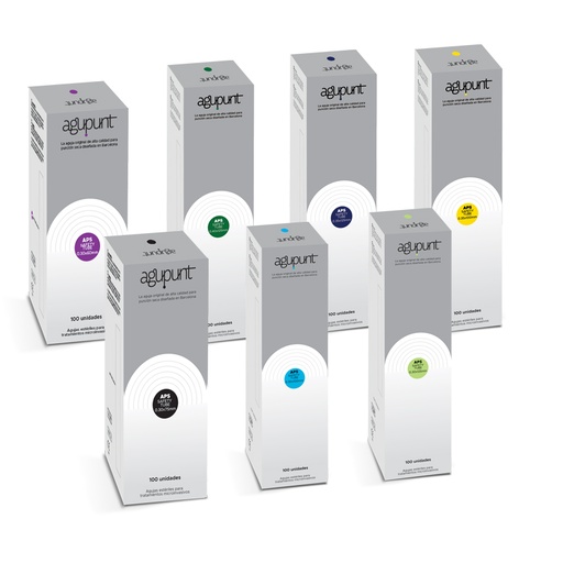 APS SAFETY TUBE Needle With Guide (100) AGUPUNT