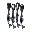 [CX601131] Cable Set (4) 6 PIN SNAP COMPEX