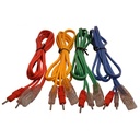 [CX681400] Cable Set (4) 8 PIN BANANA COMPEX