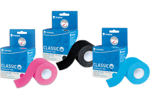 Kinesiological Tape K-ACTIVE CLASSIC 5cm x 5m Individual box